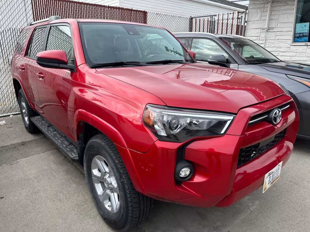 Red 2021 Toyota 4Runner SR5 4WD SUV / Crossover Four-Wheel Drive Automatic